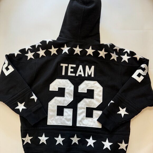 SUPREME HOCKEY HOODED SWEATSHIRT - BLACK (FW22) SMALL - Picture 6 of 10